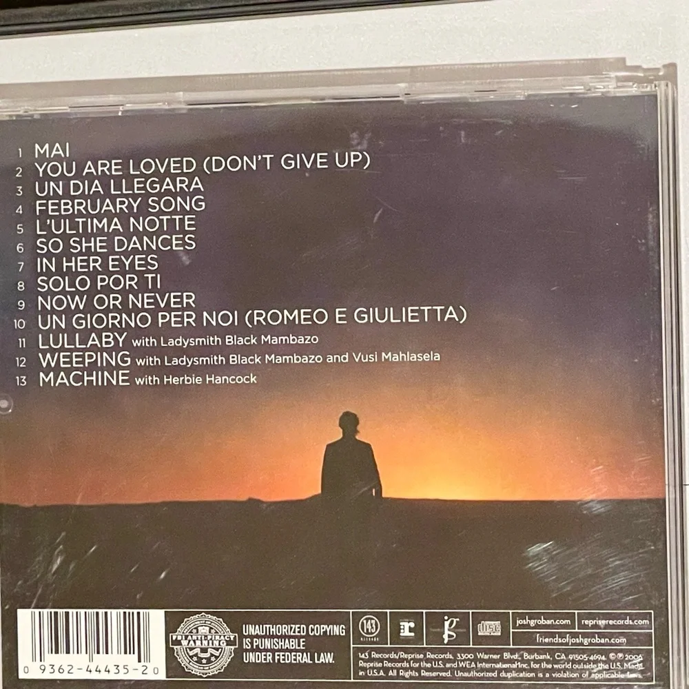 Josh Groban “Awake” CD - Picture 3 of 9